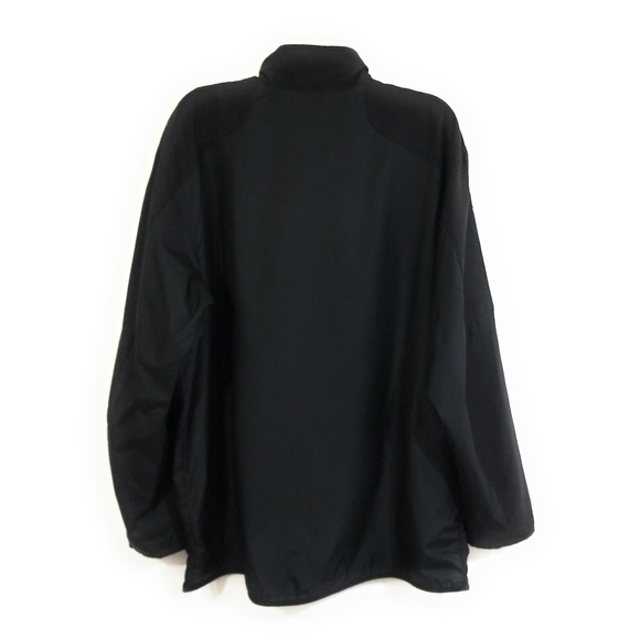 ADIDAS Mens Trio Black Full Zip Windbreaker Soccer Jacket Coat Size XL - Picture 3 of 7